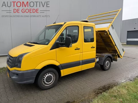 Volkswagen Crafter 35 2.0 TDI L1H1 DC Kipper Openlaadbak 6 pers. Airco NAP